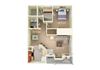 Fairhope Classic 1 bedroom 1 bathroom Floor Plan A Fairhope Classic 1 bedroom 1 bathroom Floor Plan A at Fortress Grove, Tennessee